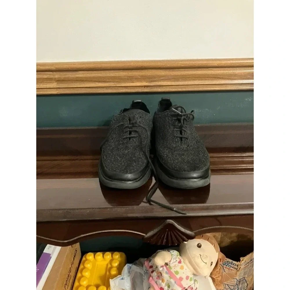 Cole Haan Men's Zerogrand Black Stitchlite Oxford Knit Shoes C28383 Size 7M